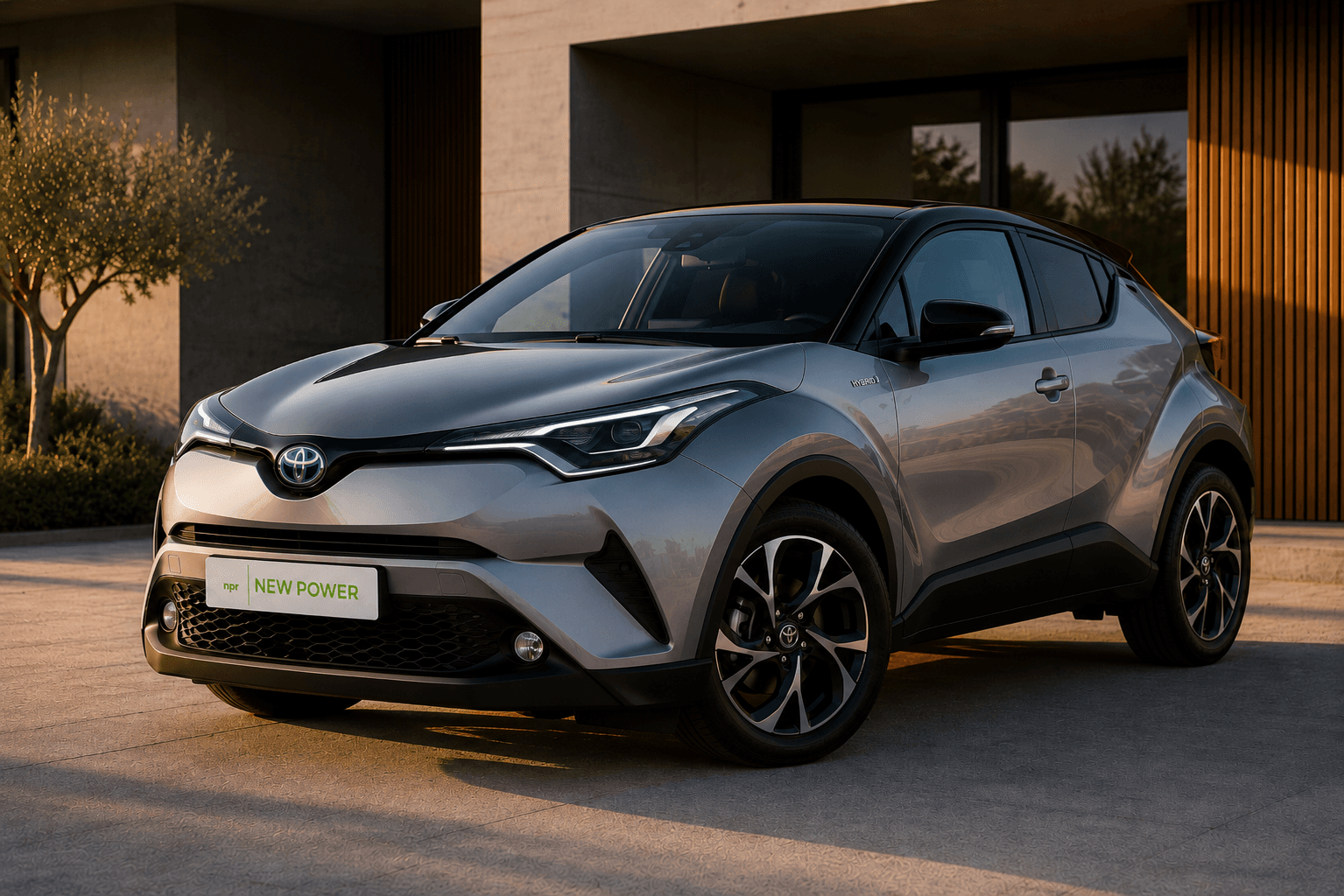 Toyota C-HR a noleggio a Riccione - SUV IBRIDO