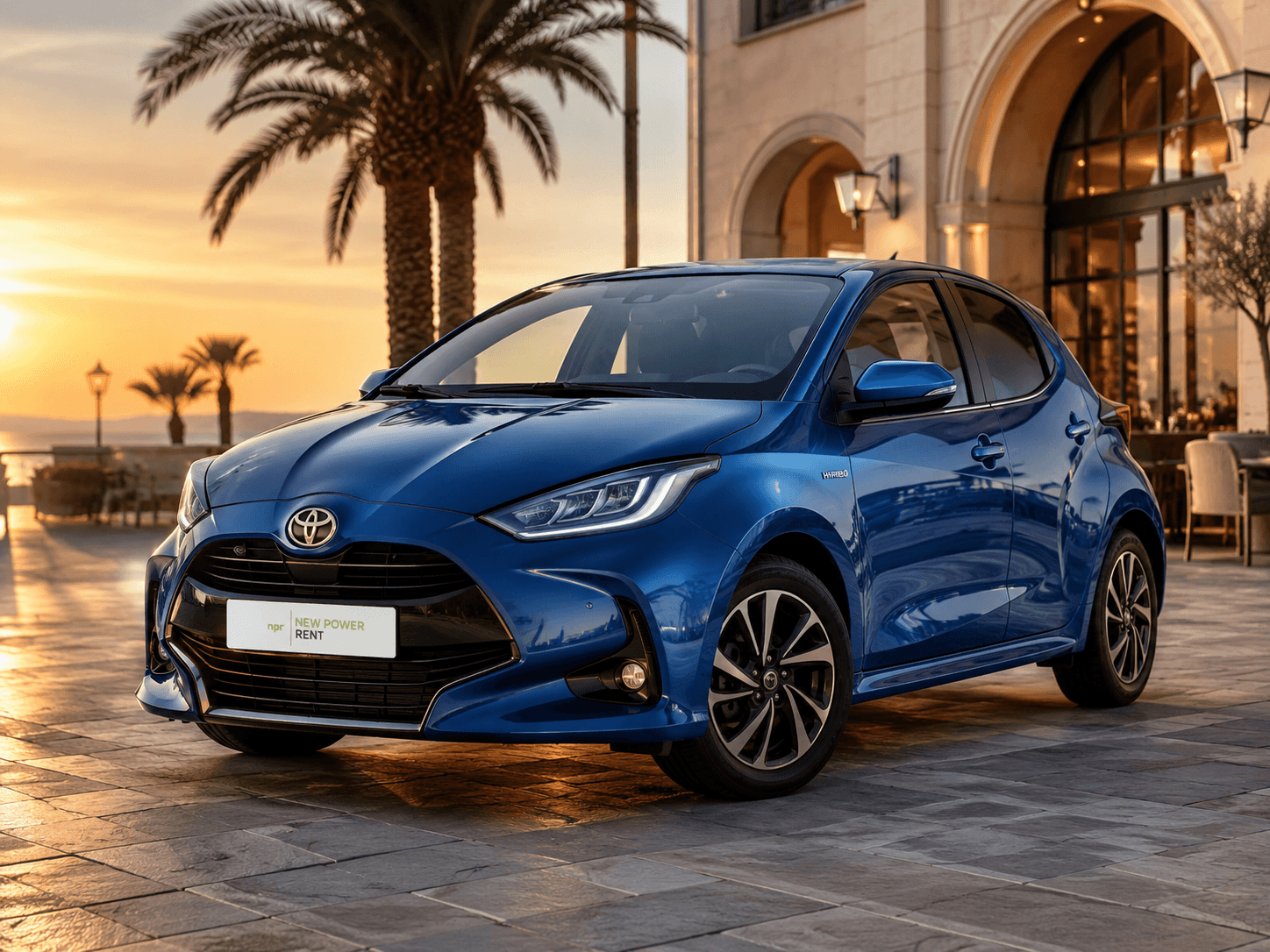 Toyota Yaris a noleggio a Riccione - CITY CAR